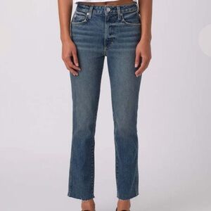 AMO Chloe Crop Jeans w/Raw Hems Size 29